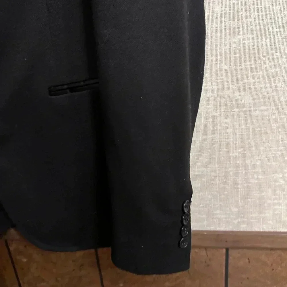 American‎ Rags Button Up Blazer Black Size Large